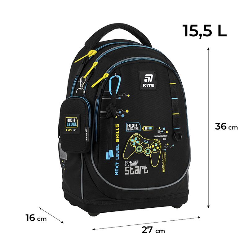 Школьный набор KITE Education Good Game SET_K25-724S-4 рюкзак/пенал/сумка - фото 3 Школьный набор KITE Education Good Game SET_K25-724S-4 рюкзак/пенал/сумка - фото 3