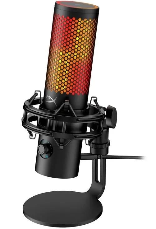 Мікрофон HyperX QuadCast 2 S RGB для ПК/для стрімінгу/підкастів Black (9A273AA)