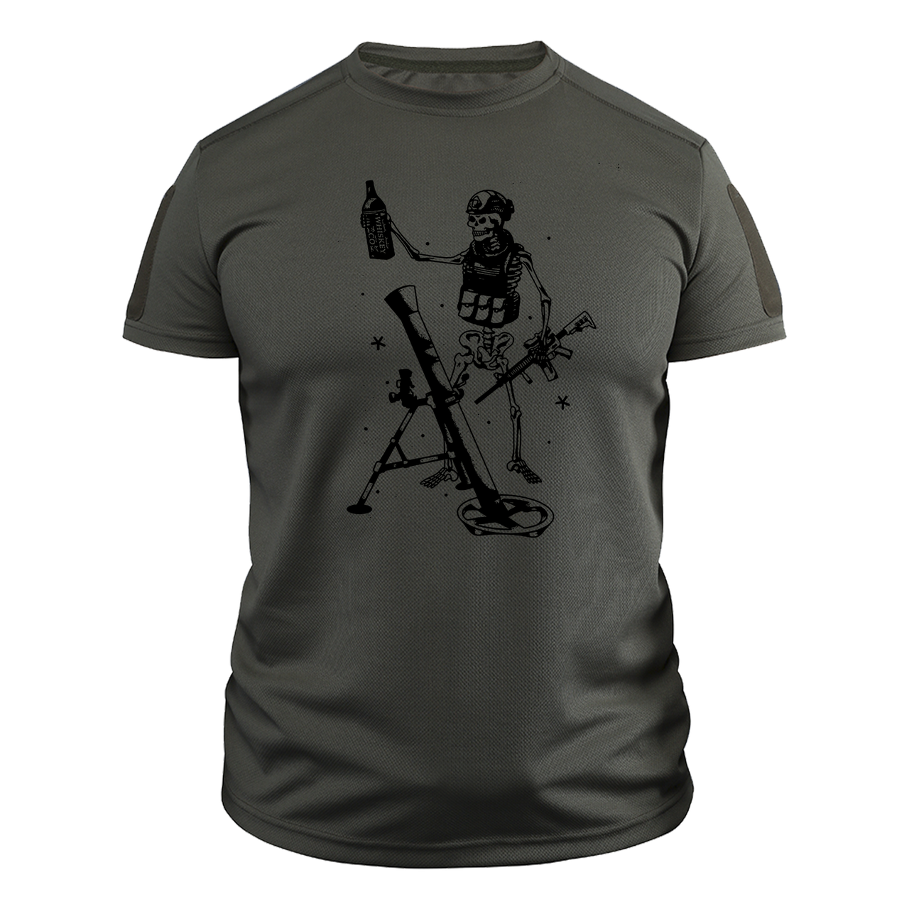 Футболка военная CoolMax Миномет XXL Оливковый (TS-C-38-XXL)