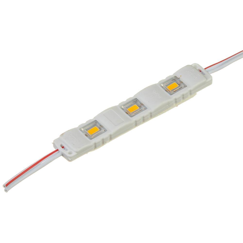 Светодиодный модуль MTK 5730-3LED-WW-1W №92/2 Белый теплый (27771039)