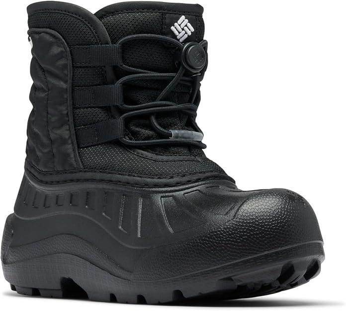 Ботинки для мальчика зимние Columbia Youth Powderbug Snowlite Lace р. 34 Черный (2103521)