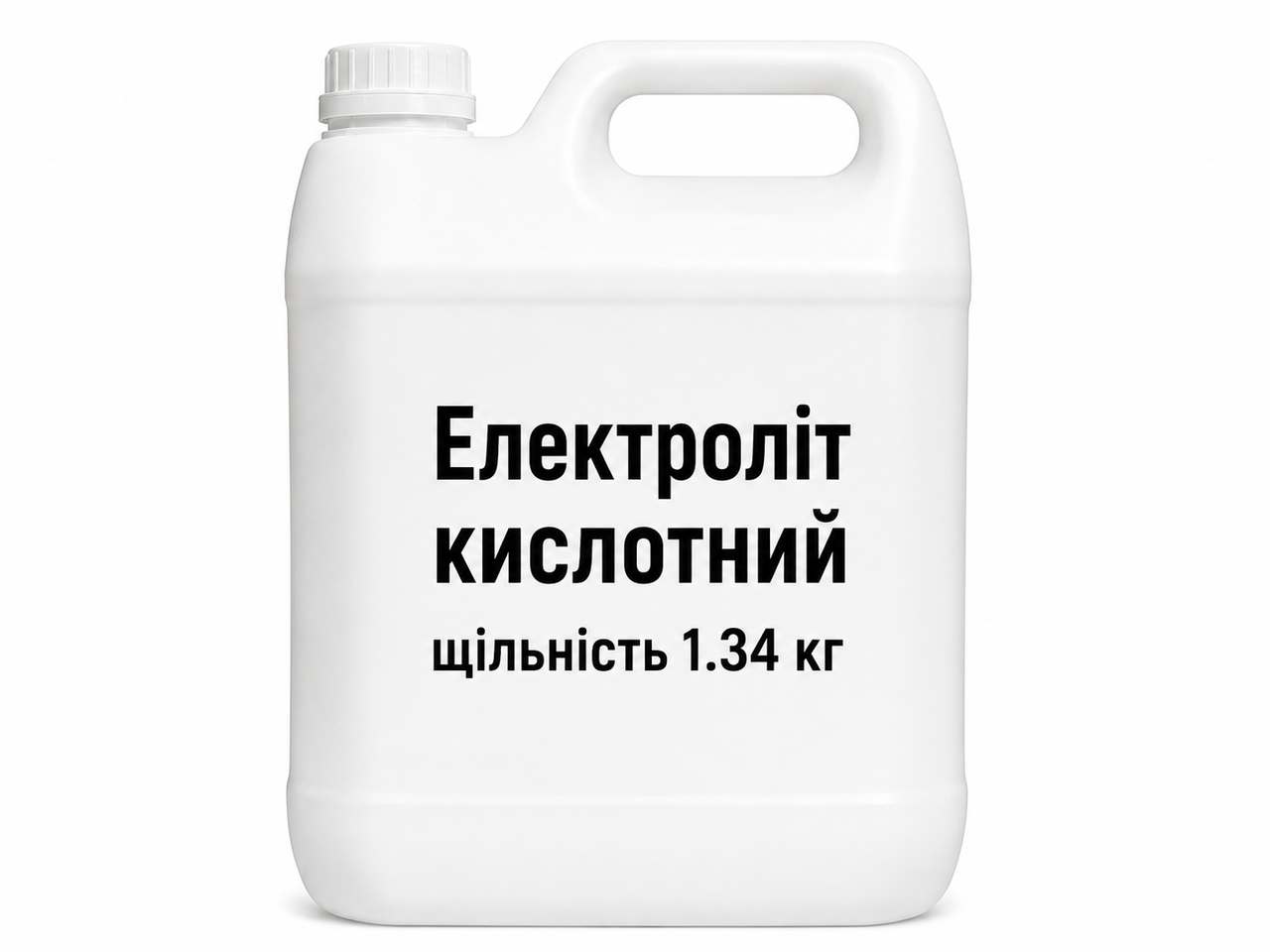 Электролит кислотный Днепрохим плотность 1,34 кг/л 5 л (3139744297)