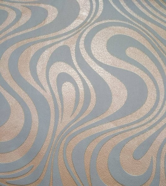 Обои на бумажной основе Шарм 129-10 Wave 0,53х10 м Бежево-серый (63481844545099340e54c1e6)