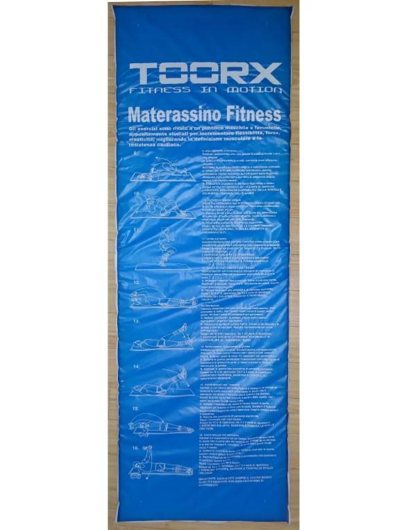 Килимок спортивний Toorx Padded Exercise з антиковзною поверхнею 181x60x2,5 см Blu/Rosso (MAT-GE) - фото 3