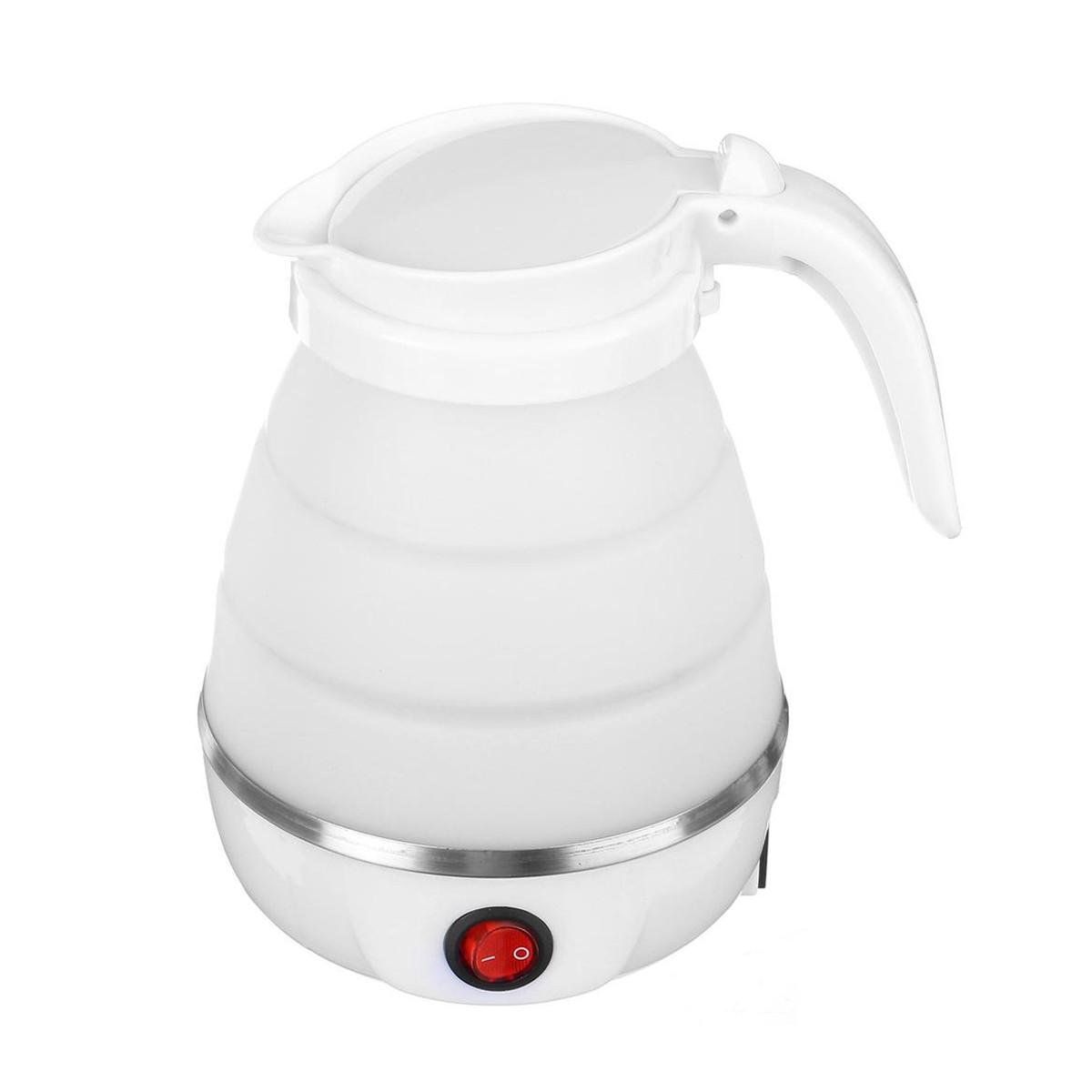 Электрочайник Travel Electric Kettle YS-2008 силиконовый складной 0,6 л 600W Белый (5629) - фото 9