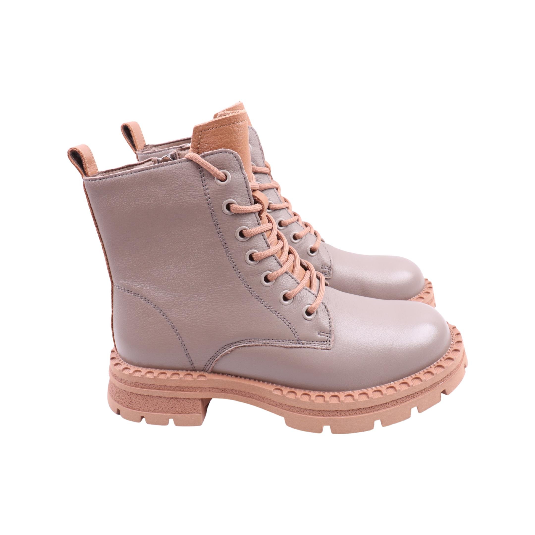 Черевики жіночі FARINNI 419-23DHC натуральна шкіра р. 36 Сірий (29184028)