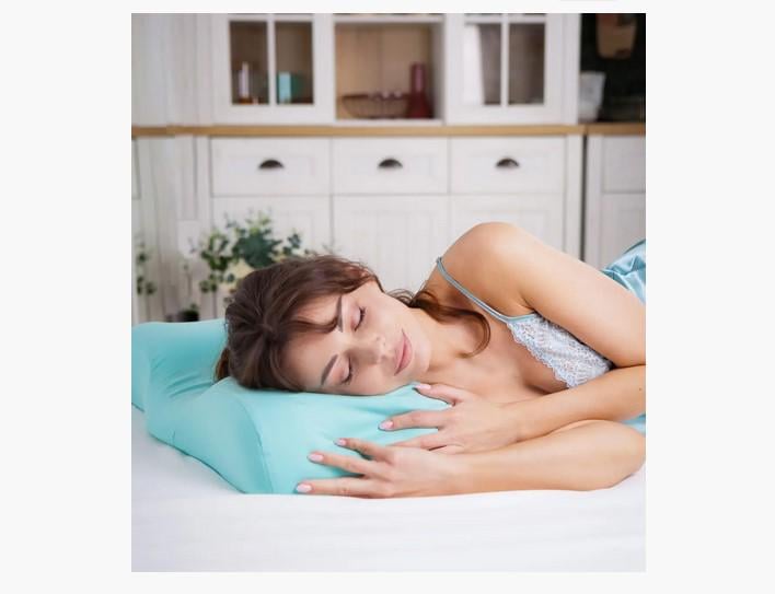 Подушка ортопедична Beauty Balance Memory Foam шовкова Бежевий (27768800) - фото 6 Подушка ортопедична Beauty Balance Memory Foam шовкова Бежевий (27768800) - фото 6