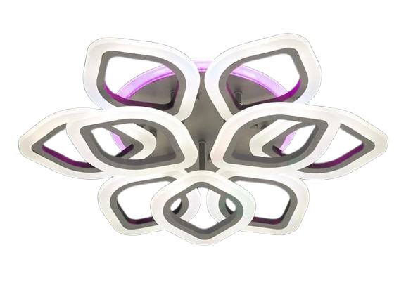 Люстра потолочная с димером LED A8073/6+3WH 3col dim (2437596999)
