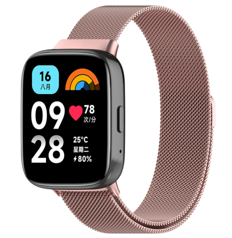 Ремешок DK Metal Milanese Loop Magnetic для Xiaomi Redmi Watch 3 Active/3 Lite