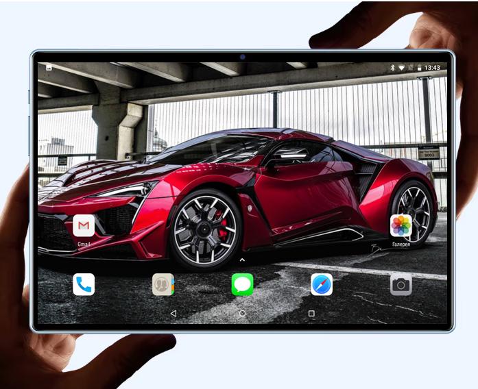 Планшет-телефон Adronix LTE Tab232 2/32 DUAL SIM IPS 10,1" Grey с Bluetooth клавиатурой (23954657) - фото 6