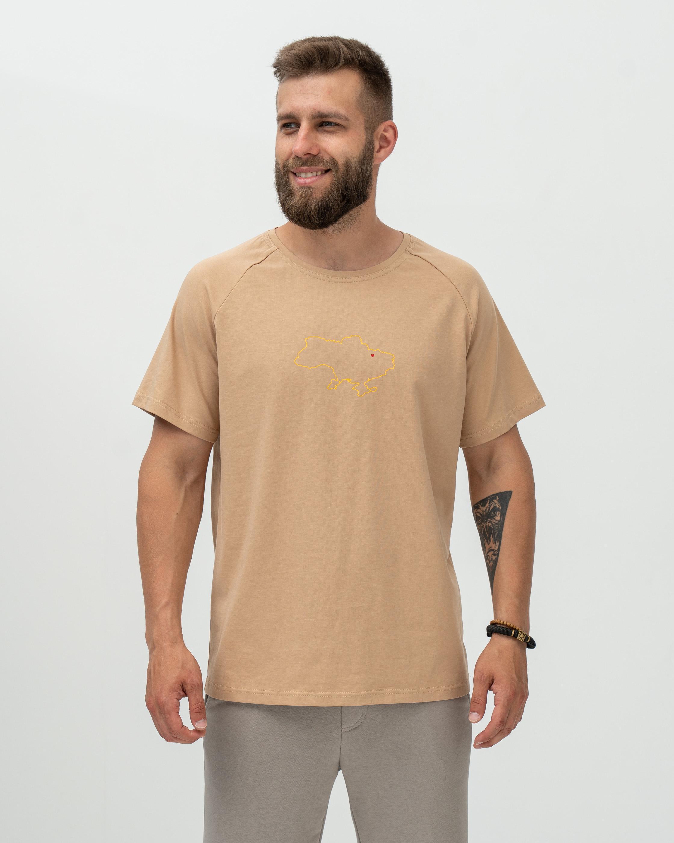 Футболка Red and Dog Sol From Kharkiv with love XL Beige