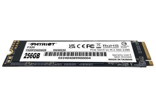 Накопитель Patriot SSD 256 Gb PCI-E 3x4 м (P320P256GM28) - фото 2 Накопитель Patriot SSD 256 Gb PCI-E 3x4 м (P320P256GM28) - фото 2