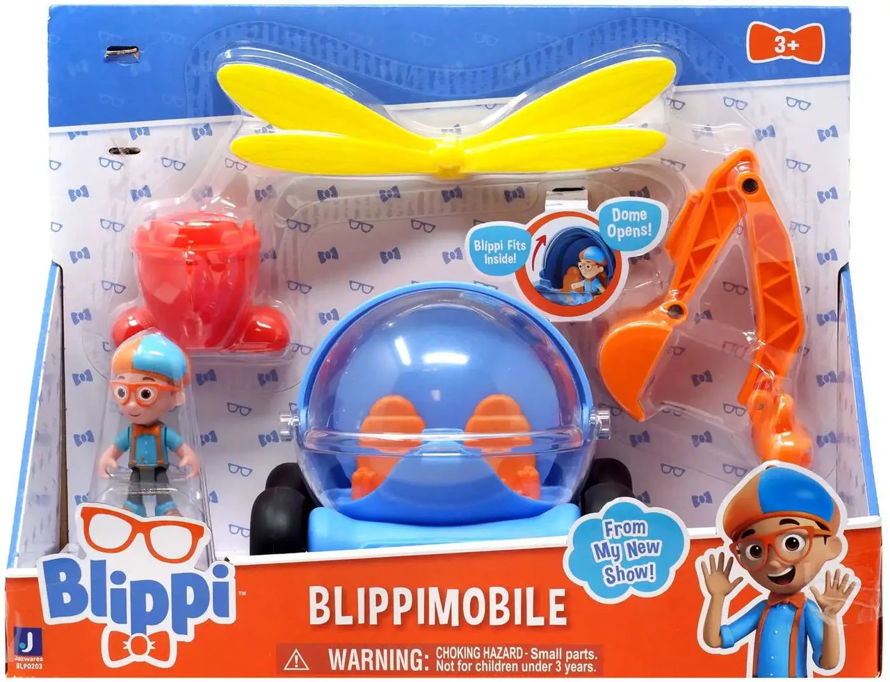 ᐉ Игровой набор Jazwares Blippi Blippimobile с эксклюзивной