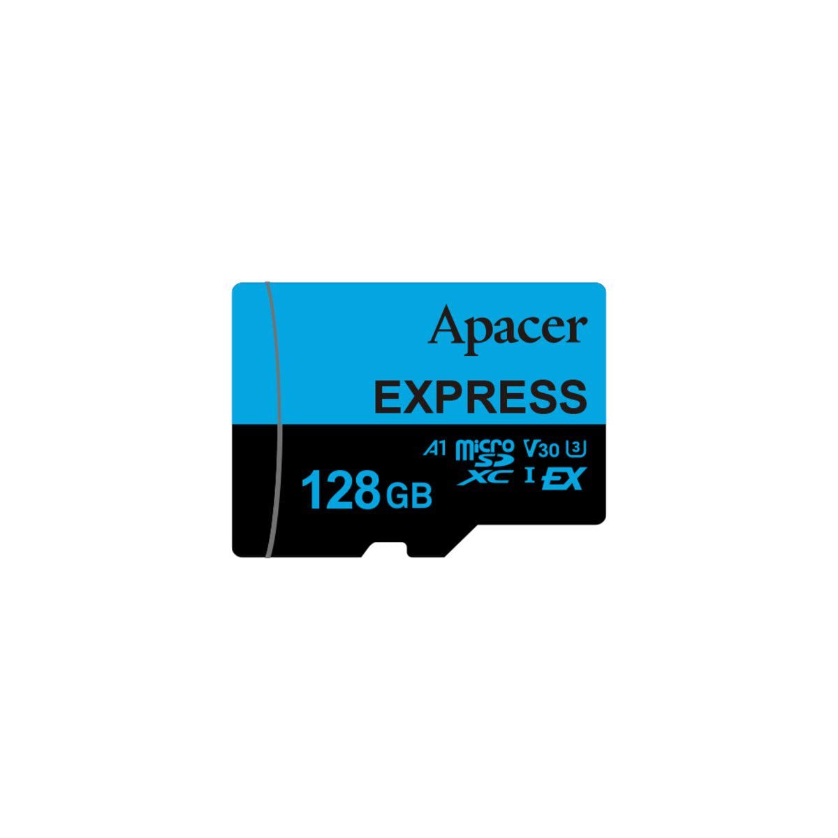 Карта памяти Apacer Express 128Gb class 10 microSDXC UHS-1 U3 V30 A1 Read/Write:810/700 MB/sec Compatible with Nintendo Switch 2 (AP128GMCEXG3X17-RA)
