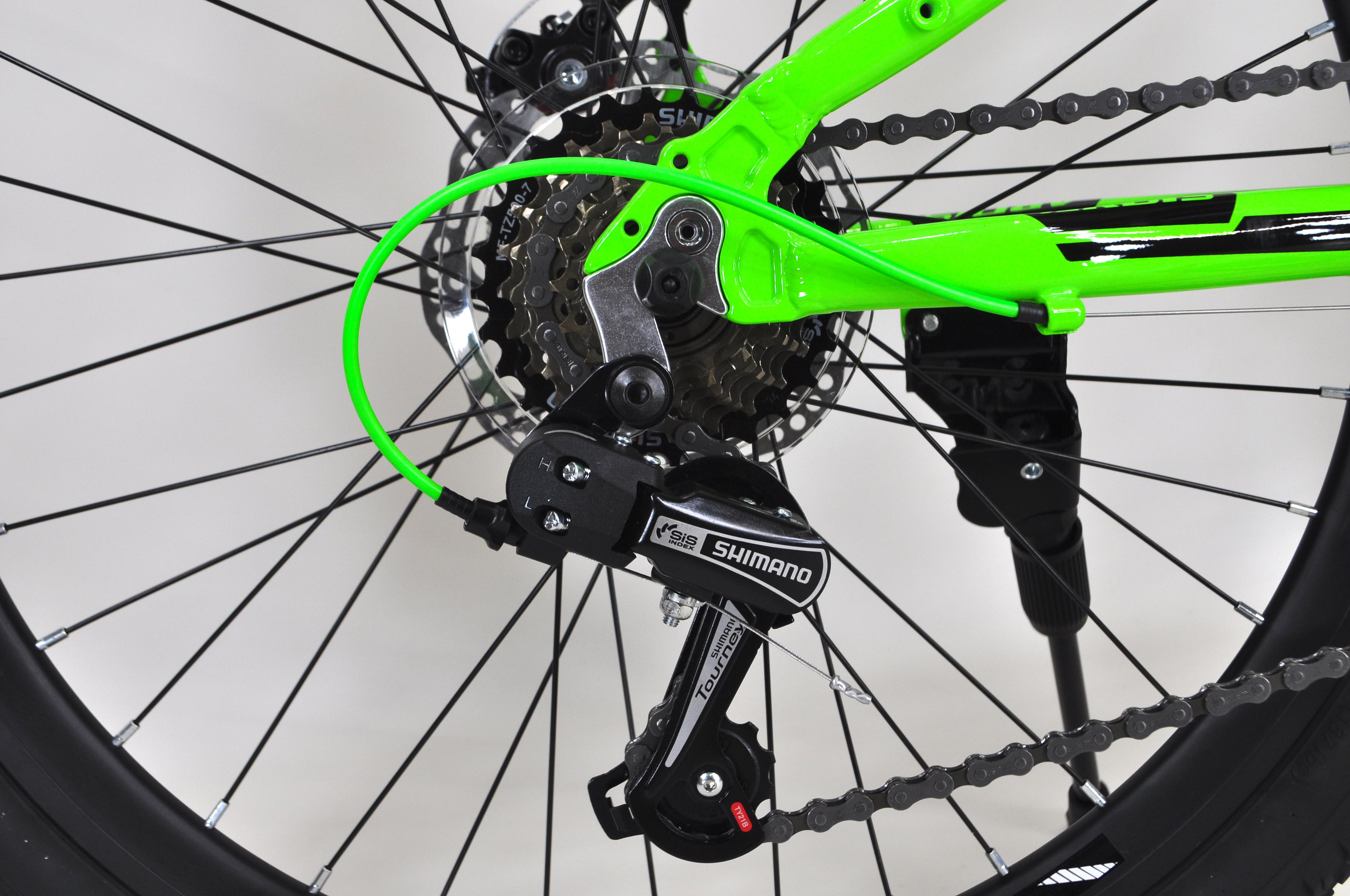 Велосипед підлітковий 24" Ardis Ezreal 11" Зелений - фото 5 Велосипед підлітковий 24" Ardis Ezreal 11" Зелений - фото 5