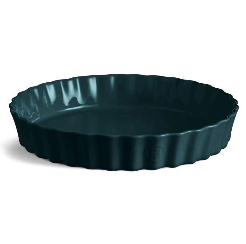 Форма для выпечки Emile Henry Ovenware глубокая d 32 см Синий - фото 1 Форма для выпечки Emile Henry Ovenware глубокая d 32 см Синий - фото 1