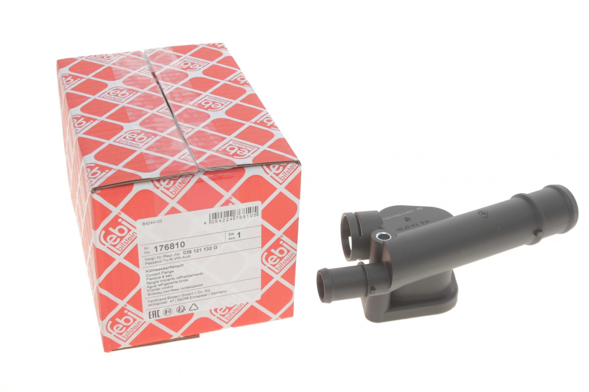 Фланец системы охлаждения VW T5 1.9TDI 03- (176810)