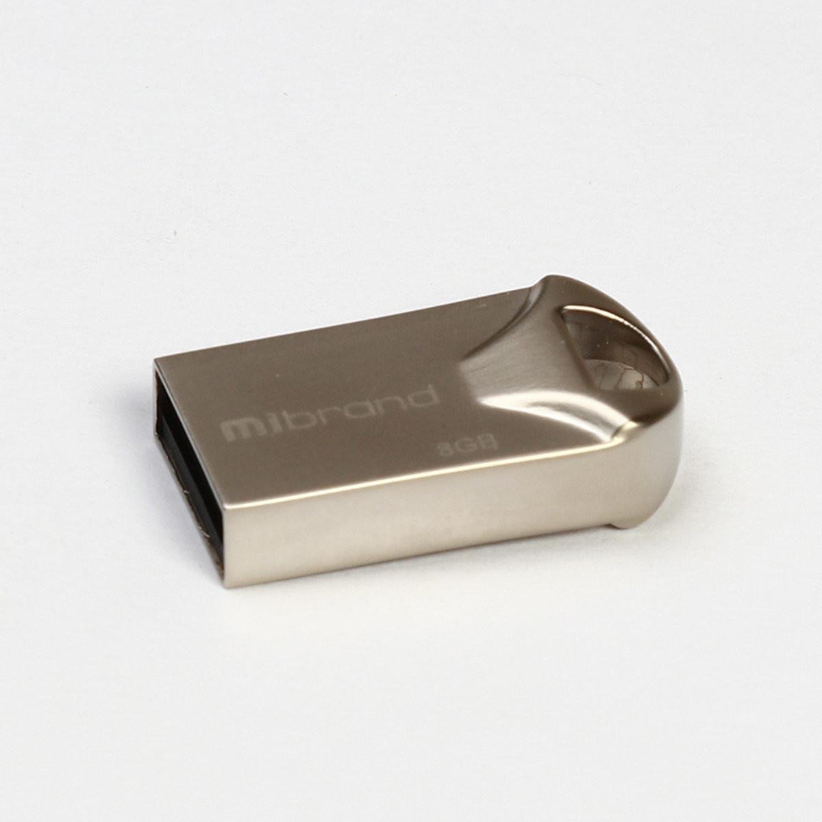 Flash Mibrand USB 2.0 Hawk 8Gb Silver (29caa1-15567)