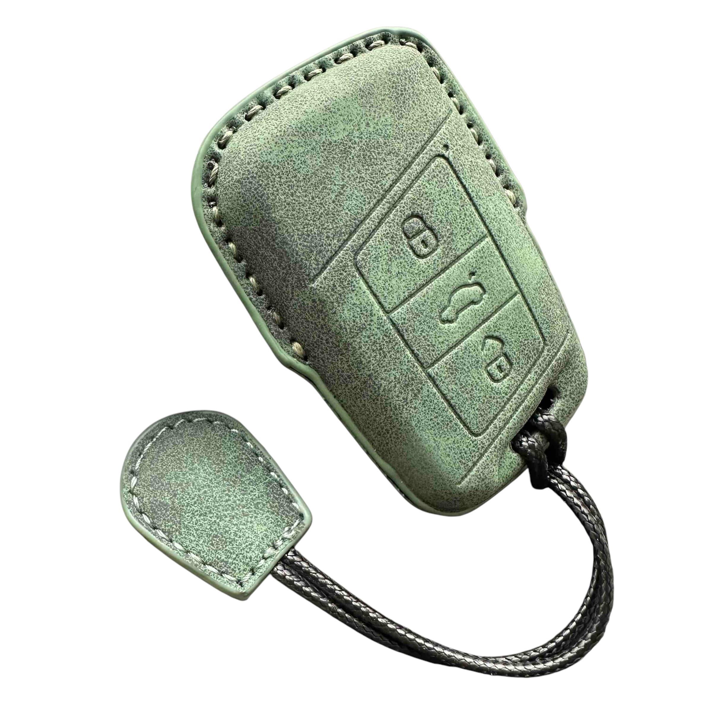 Чехол кожаный для ключа Volkswagen (vw3mfg)