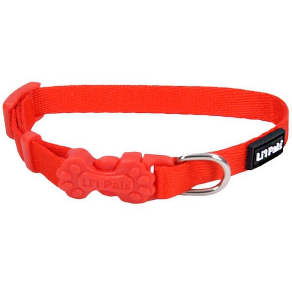Нашийник для собак малих порід Coastal Lit'l Pals Nylon (00221_RED07)