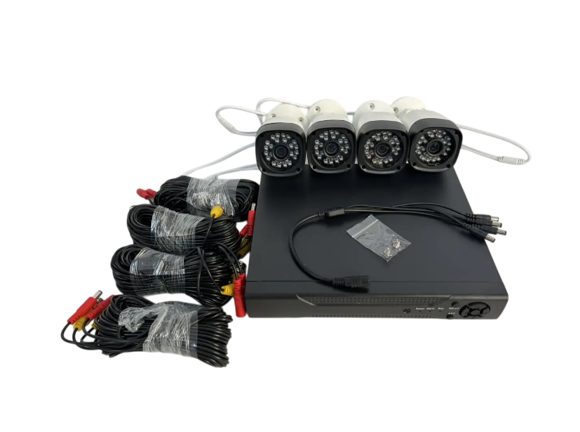 Система видеонаблюдения XPRO на 4 камеры Full HD DVR 7004 (234574656_2586)
