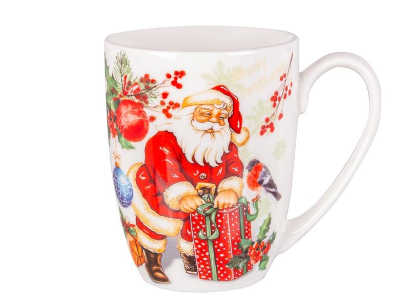 Чашка фарфоровая Lefard Новогодняя коллекция 370 мл (985-004)