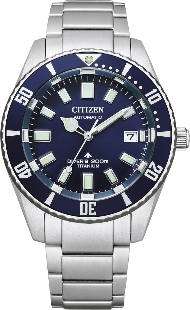 Наручные часы мужские Citizen NB6021-68L Promaster Marine Mechanical Diver 200m с футляром Diver Bottle с сапфировым стеклом/титановым корпусом Наручные часы мужские Citizen NB6021-68L Promaster Marine Mechanical Diver 200m с футляром Diver Bottle с сапфировым стеклом/титановым корпусом