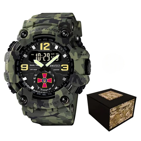 Наручные часы Awarder 004 ВСУ Camo Green (3312)