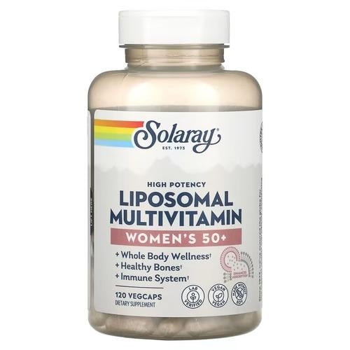 Витаминно-минеральные комплекс Solaray Liposomal Multivitamin Women's 50+ 120 VegCaps (SOR-15483)