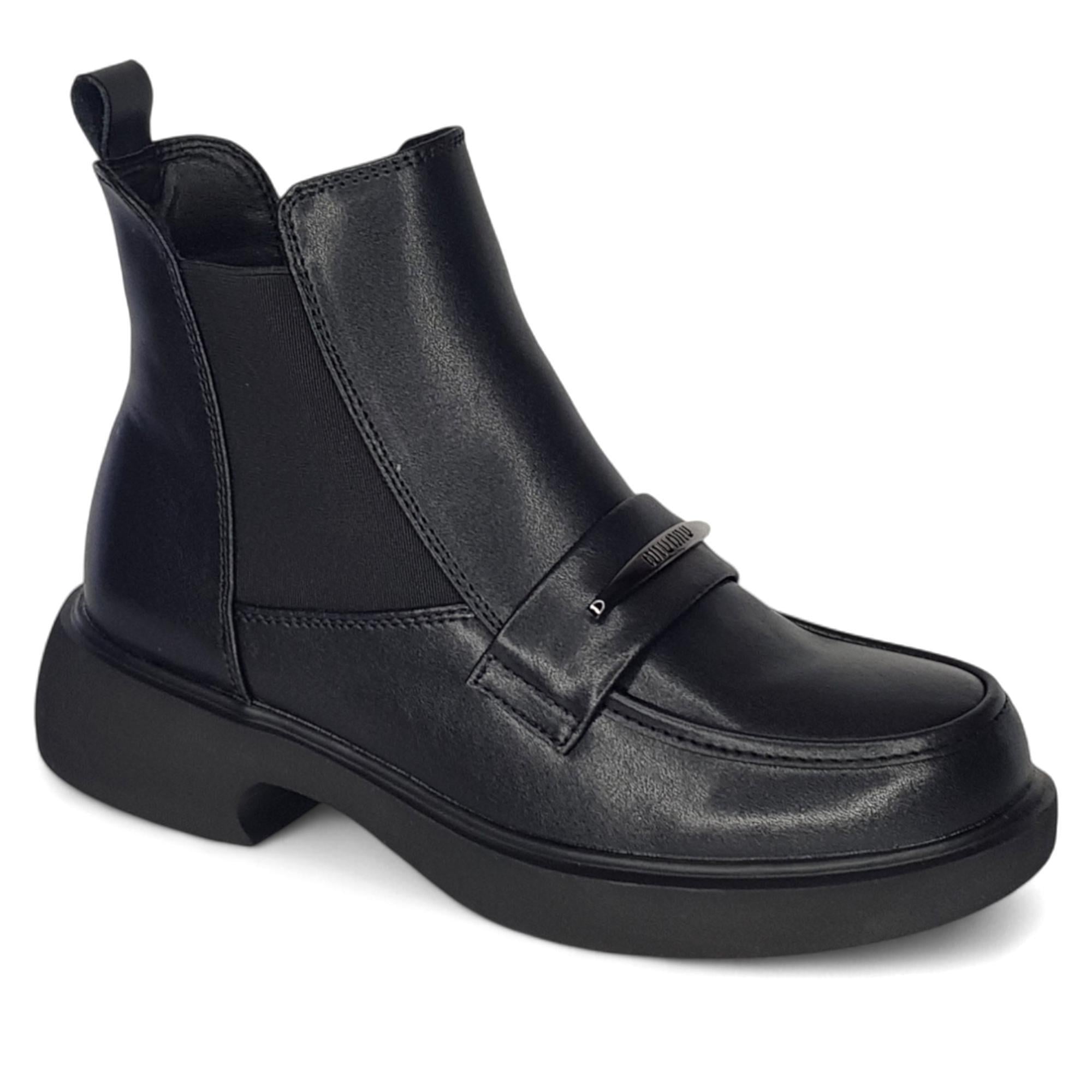 Ботильоны женские осенние Wollen р. 40 Черный (056392-40)