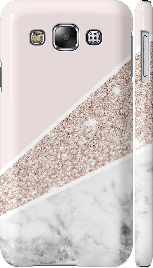 Чехол на Samsung Galaxy E5 E500H Пастельный мрамор (4342c-82-42517)