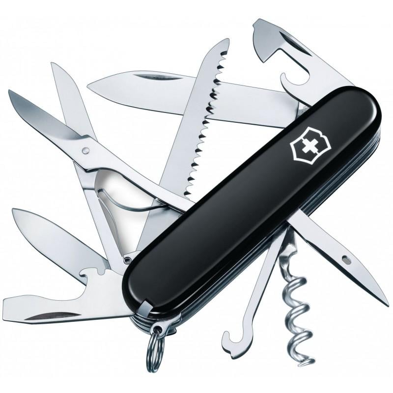 Складной нож Victorinox Vx13713.B1 Huntsman 91 мм Черный