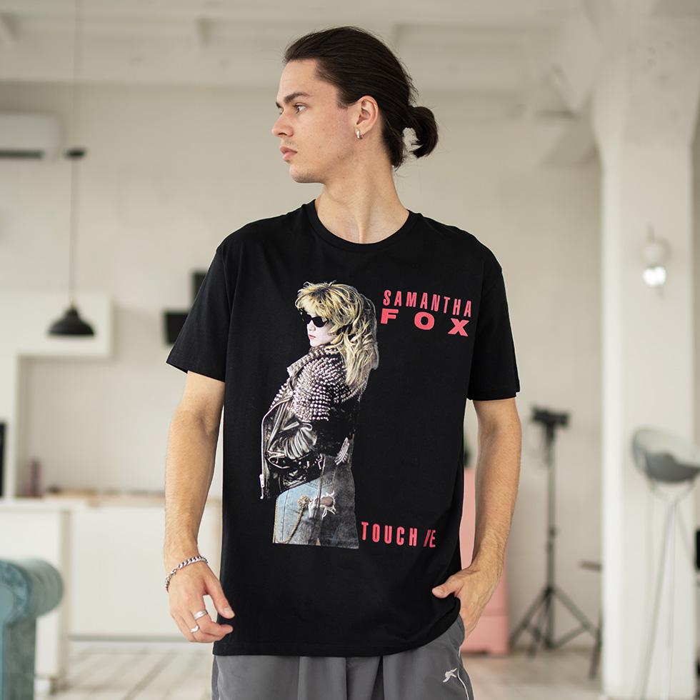 Футболка унисекс Samantha Fox Touch Me 4XL Черный (0000011221)