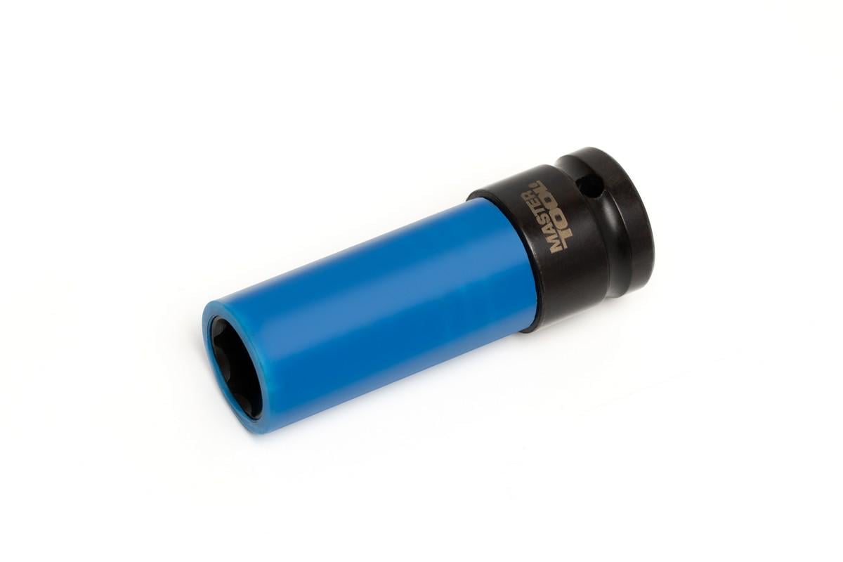 Головка торцевая MasterTool ½" 17 мм L 86 мм CrMo с пластиковой защитой для алюминиевых дисков (78-1517)