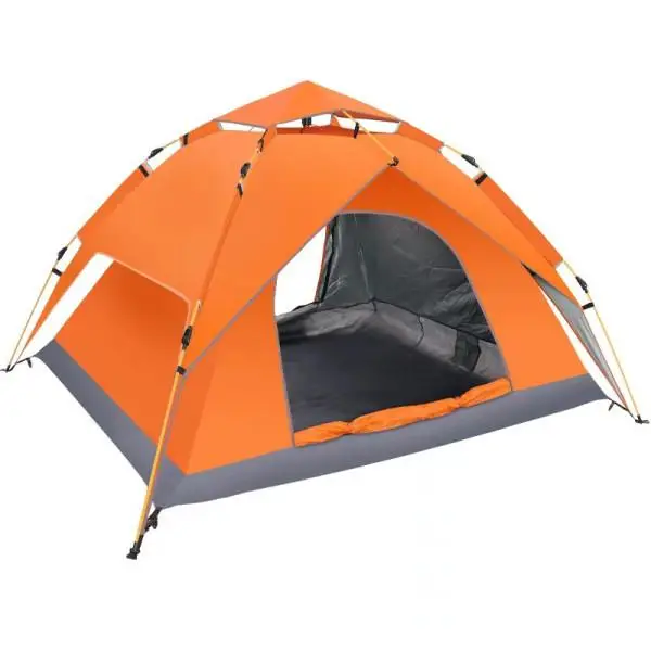 Палатка автоматическая Lugi LU015O двухслойная на 2-4 человека 200х230х130 см Оранжевая (149-107-LU015O)