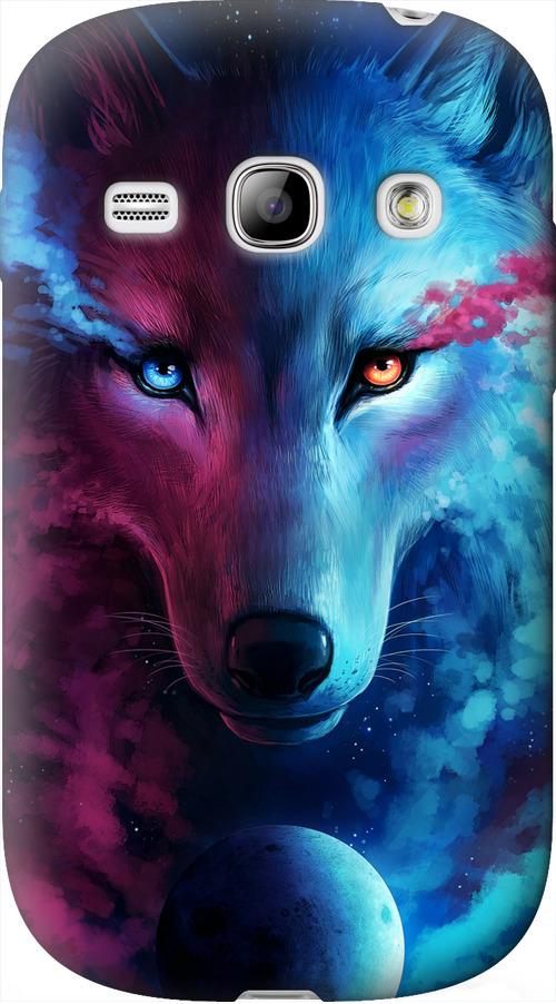 Чехол на Samsung Galaxy Fame S6810 Арт-волк (3999u-254-42517)