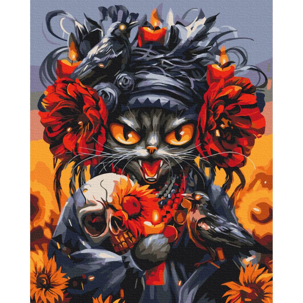 Картина по номерам Brushme Киса Месть 40x50 см (BS53829)