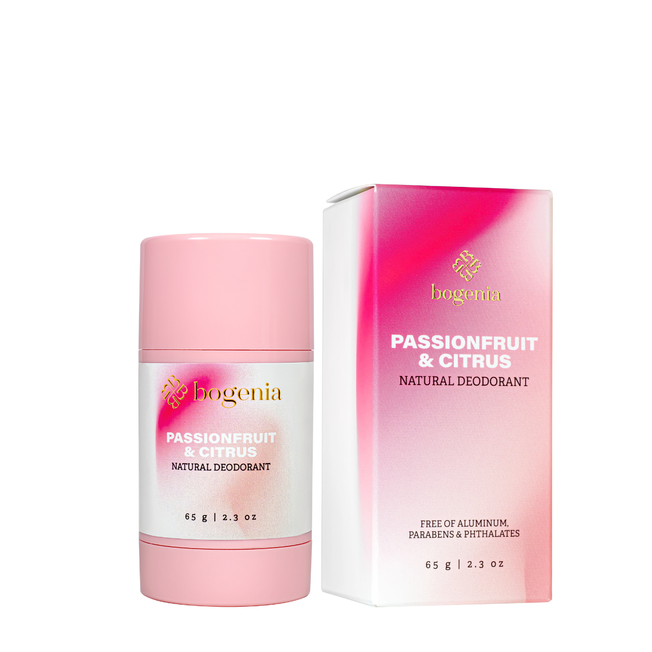 Дезодорант парфюмированный Bogenia Natural Deodorant Passionfruit&Citrus BG429 натуральный женский (001)