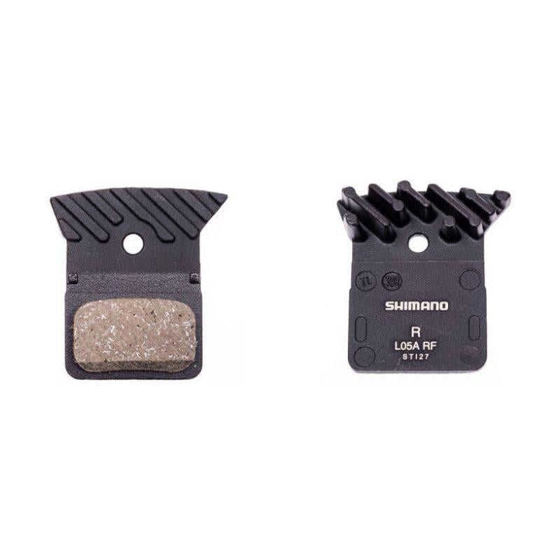 Тормозные колодки Shimano L05A-RF и радиатор полимер/resin пара (EBPL05ARFA)