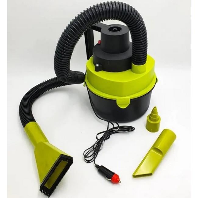 Пылесос автомобильный Dry Vacuum 8917 Black/Green (020600) - фото 4