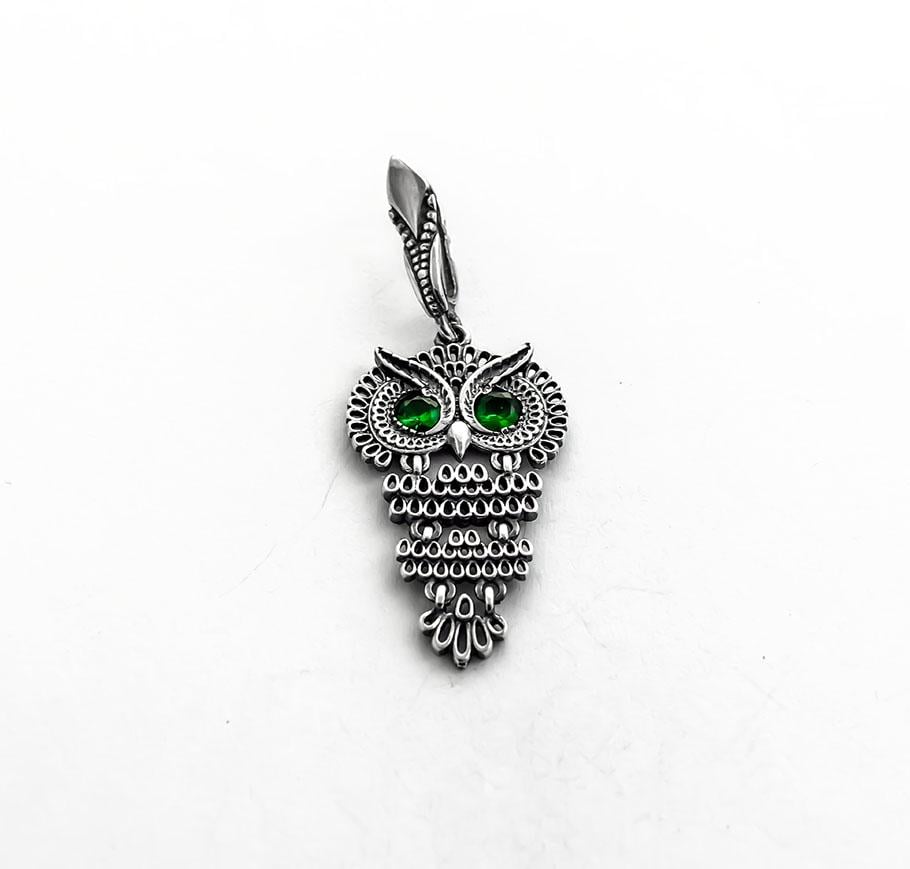 Кулон серебряный Maxi Silver 8149 в виде совы (88149)