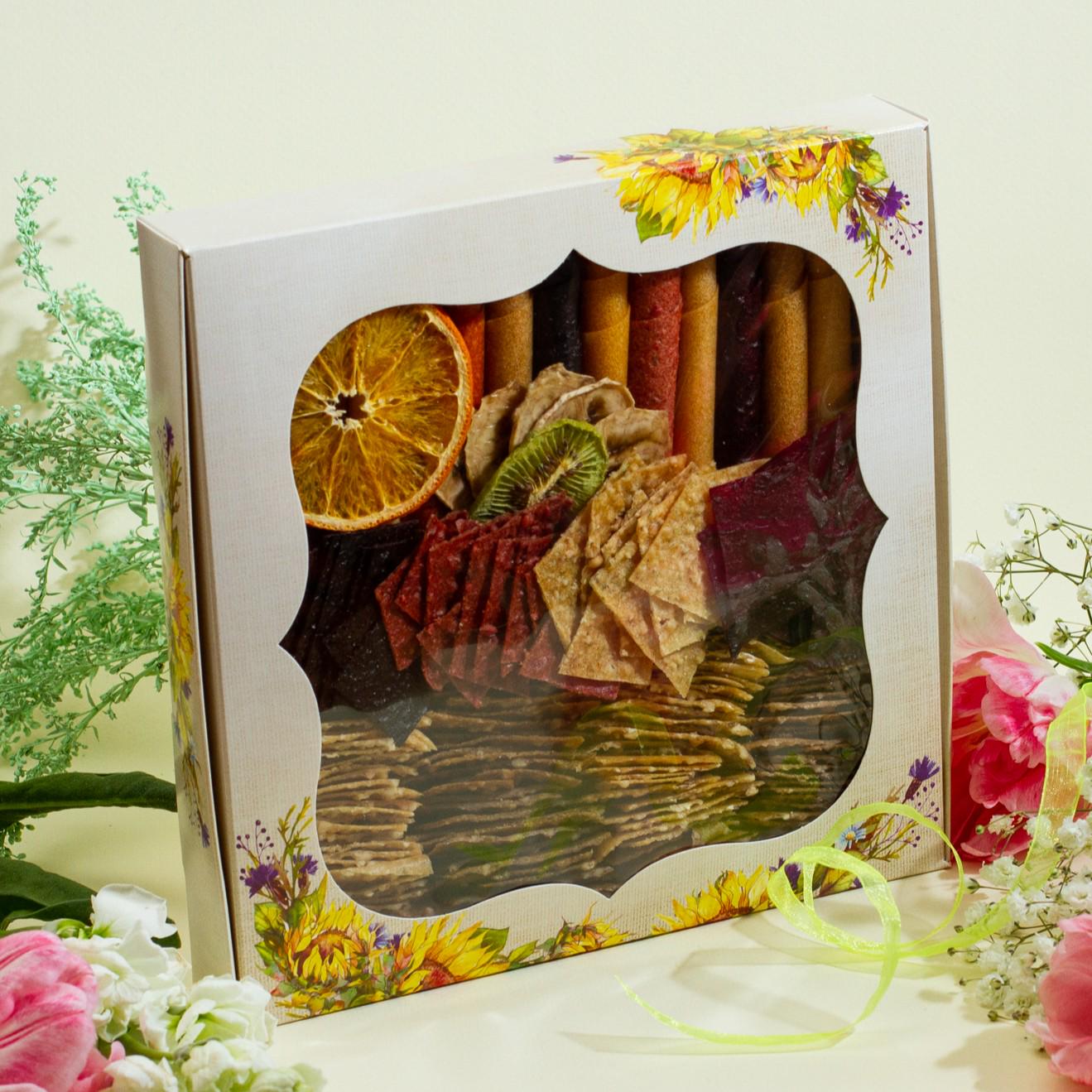 Набір пастили подарунковий Асорті соняхи 450 г (FS-05005/6) Набір пастили подарунковий Асорті соняхи 450 г (FS-05005/6)