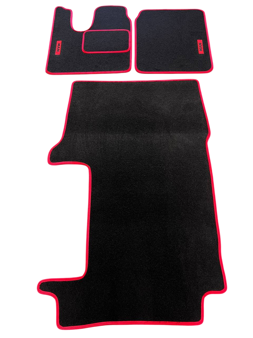 Коврики в салон ворсовые для MAN TGM 2012/МАН TGM 5 шт. Черный (27326632)