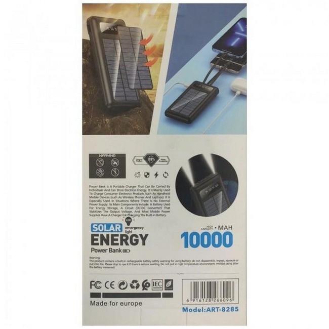 Повербанк UKC 8285 5 Вт 1 USB 10000 мА-ч Black (020414) - фото 9 Повербанк UKC 8285 5 Вт 1 USB 10000 мА-ч Black (020414) - фото 9