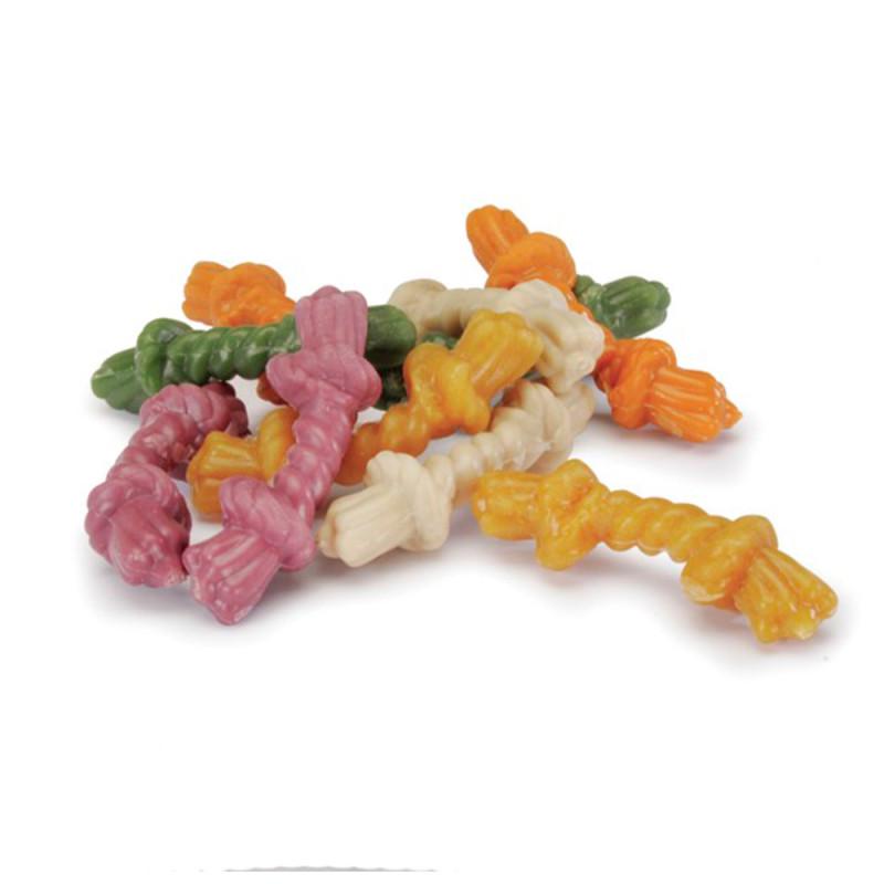 Лакомства для собак для дрессировки Camon Dental Snack узловая кость из сладкого картофеля 6 см Mix 80 г (2729926882) - фото 2 Лакомства для собак для дрессировки Camon Dental Snack узловая кость из сладкого картофеля 6 см Mix 80 г (2729926882) - фото 2