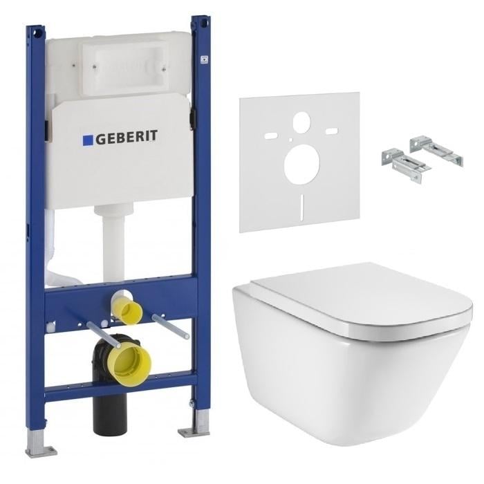 Комплект инсталляции Geberit DUOFIX A34H47C000+458.126.00.1 с унитазом (82527)