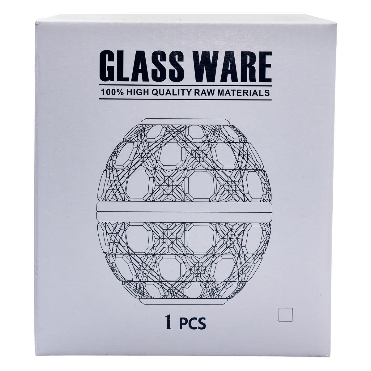 Серветниця на стіл кухонна скляна кругла у формі яйця HP-4-110 Ø15 см (A-034124) - фото 3 Серветниця на стіл кухонна скляна кругла у формі яйця HP-4-110 Ø15 см (A-034124) - фото 3