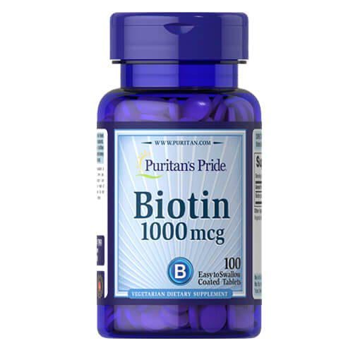Биотин B-7 Puritan's Pride Biotin 1000 mcg 100 tab (7961)