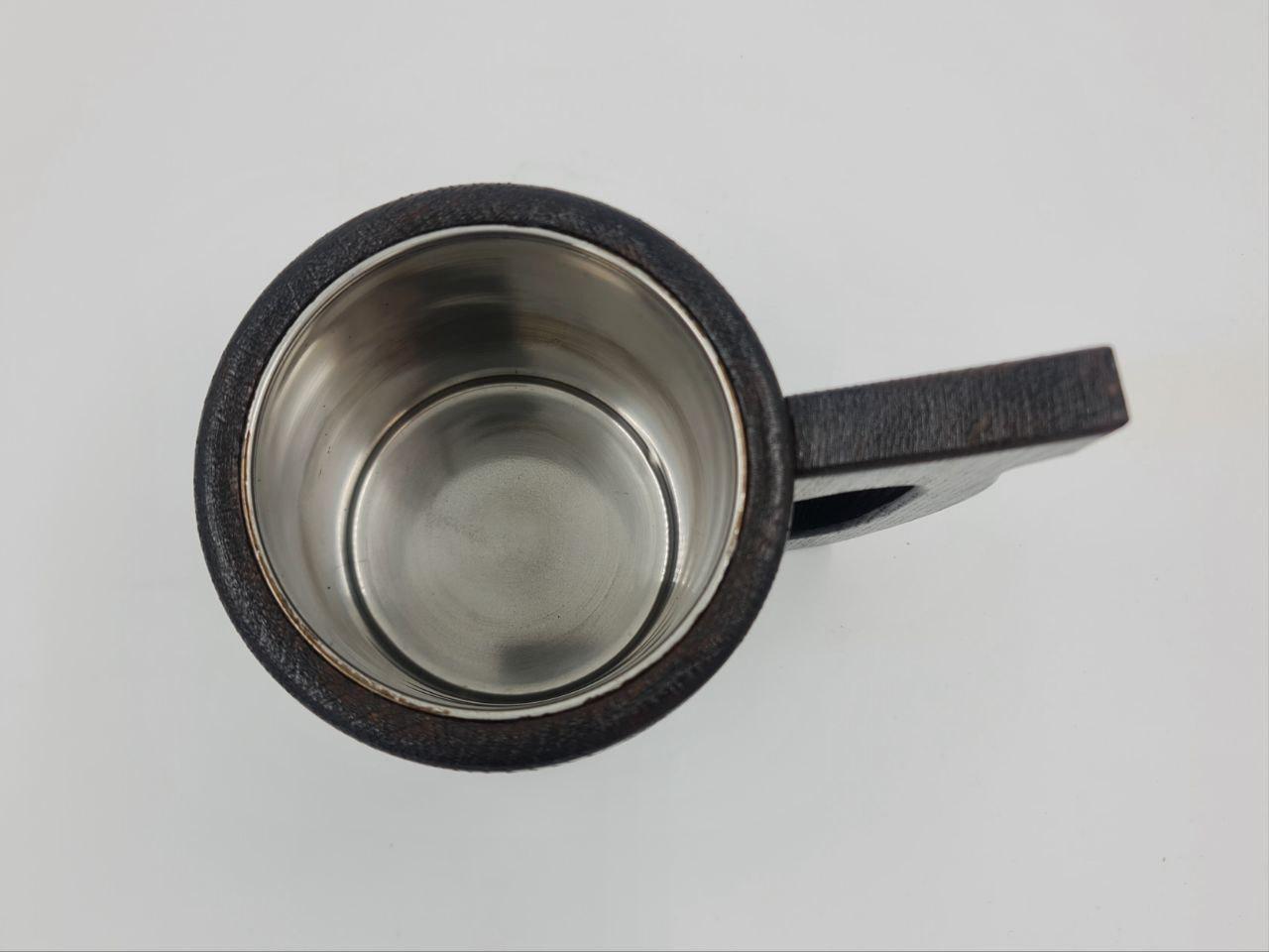 Кружка для пива из дерева 0,5 л Коричневый (28410293) - фото 2 Кружка для пива из дерева 0,5 л Коричневый (28410293) - фото 2