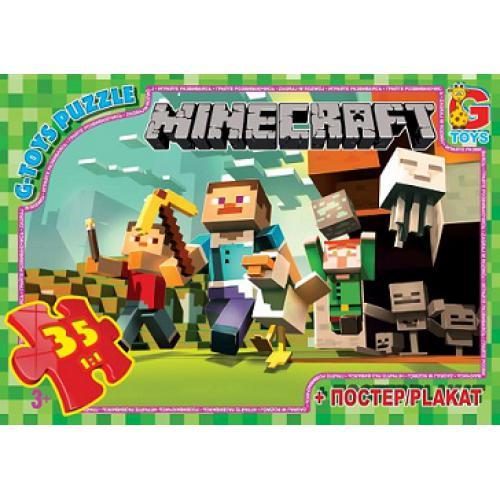 Пазли ТМ G-Toys із серії Minecraft (MC770)
